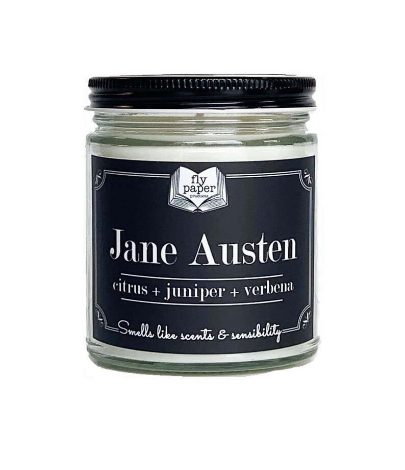 FlyPaperProducts Jane Austen Candle