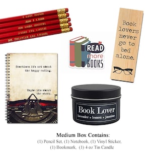 The Ultimate Book Lovers Boxed Gift Set Care Package Literary and Bookish Gifts for Bookworms and Bibliophiles FREE US SHIPPING image 6