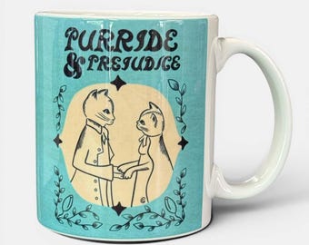 Purride and Prejudice - Artist Illustrated Ceramic Mug