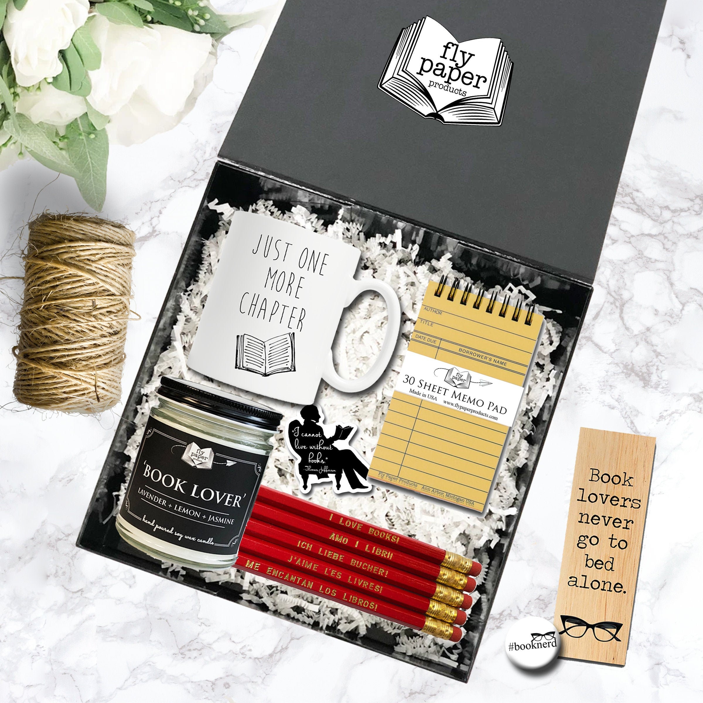 The Ultimate Book Lovers Gift Set 2 Size Options Care Etsy