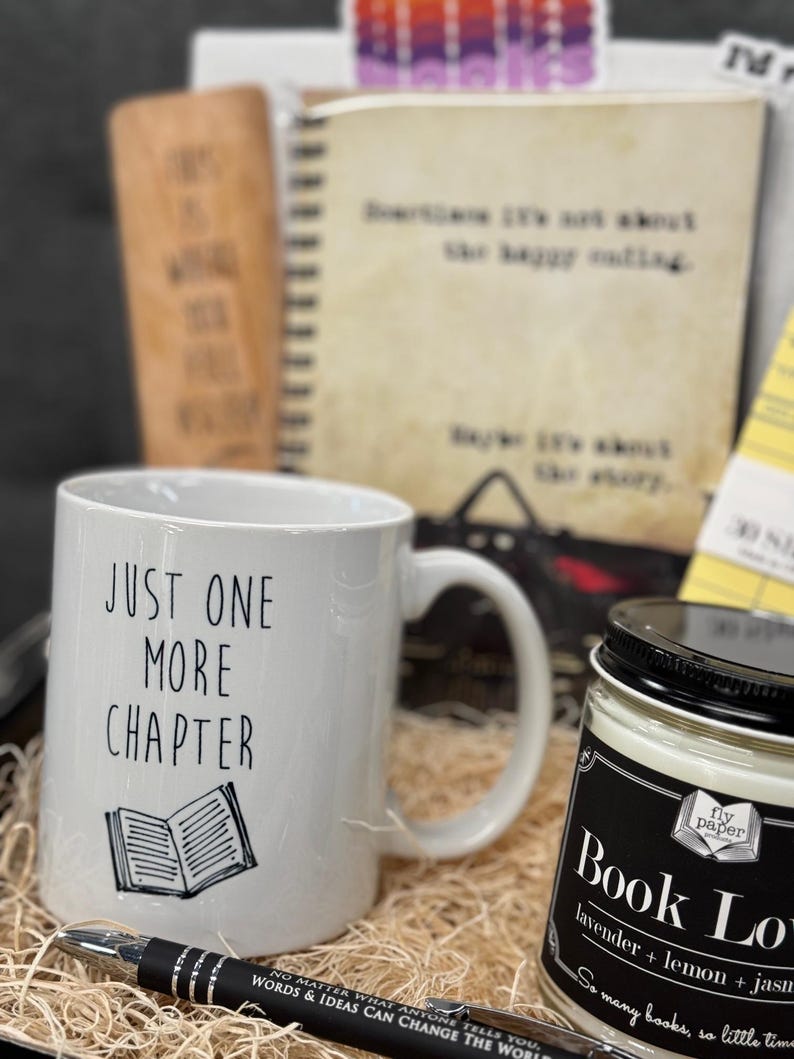 El mejor set de regalo en caja para amantes de los libros: paquete de atención, regalos literarios y literarios para ratones de biblioteca y bibliófilos: ¡ENVÍO GRATUITO A EE. UU.! imagen 4
