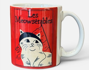 Les Meowserables - MEOWsterpieces of KITerature Drinking Mug