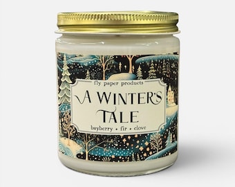 Winter's Tale Limited Holiday Edition 9oz Candle - Bayberry + Fir + Clove
