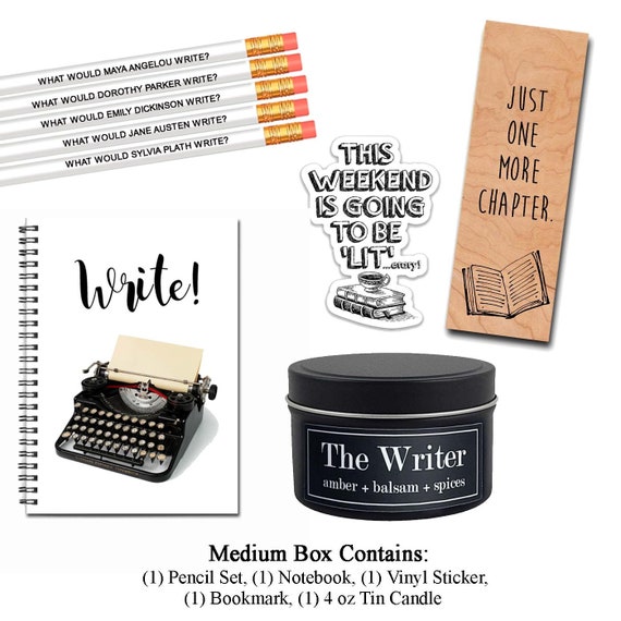 The Ultimate Writer Boxed Gift Set for Authors and Book Lovers 2 Size  Options Literary Gift Box Publisher FREE US SHIPPING 