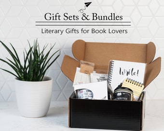 The Ultimate Book Lovers Boxed Gift Set Care Package literary and Bookish  Gifts for Bookworms and Bibliophiles FREE US SHIPPING 