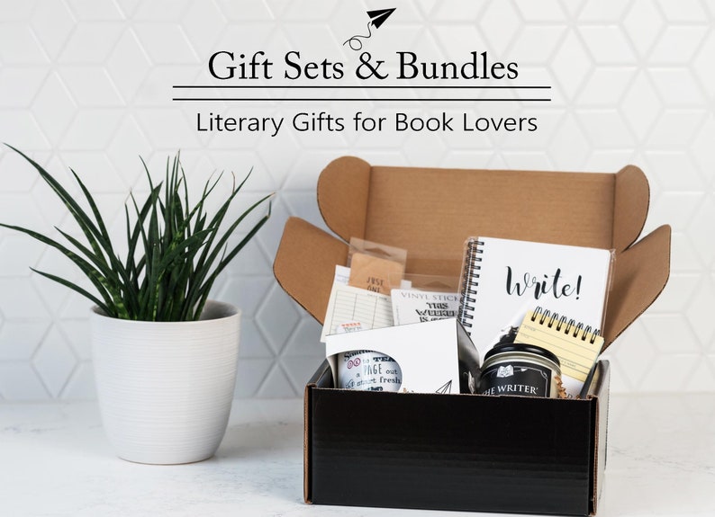 The Ultimate Writer Boxed Gift Set for Authors and Book Lovers 2 Size Options Literary Gift Box Publisher FREE US SHIPPING image 9