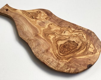 Olive Wood Paddle Board, Cheese Board, Charcuterie Board, Serving Board