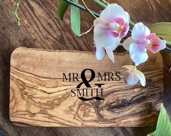 Personalised Cheese Board, Wedding Gift, Engagement, Moving In, Anniversary Gift, Gift for Couples