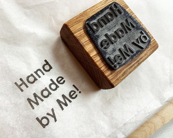 Personalised Stamp, Custom Stamp, Any Text Stamp, Eco Rubber Stamp, Environmentally Friendly Stamp
