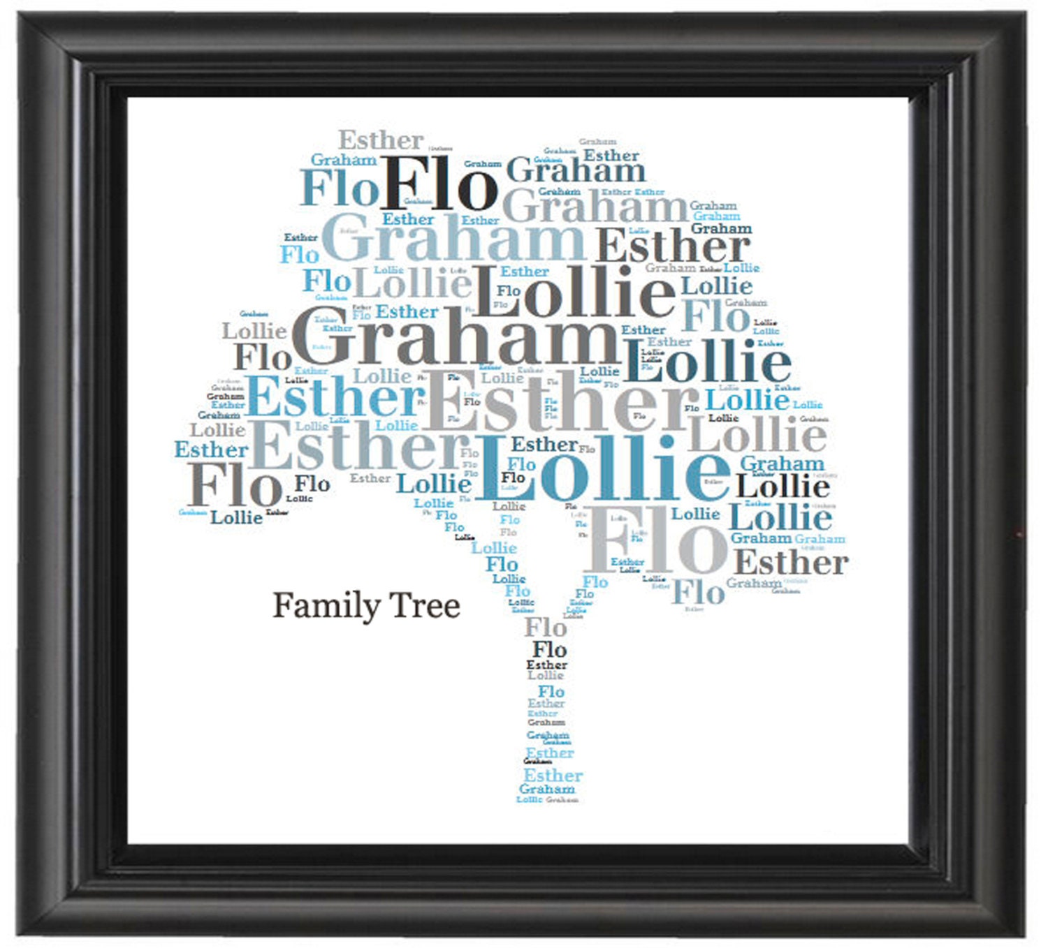 Word art prints best sale