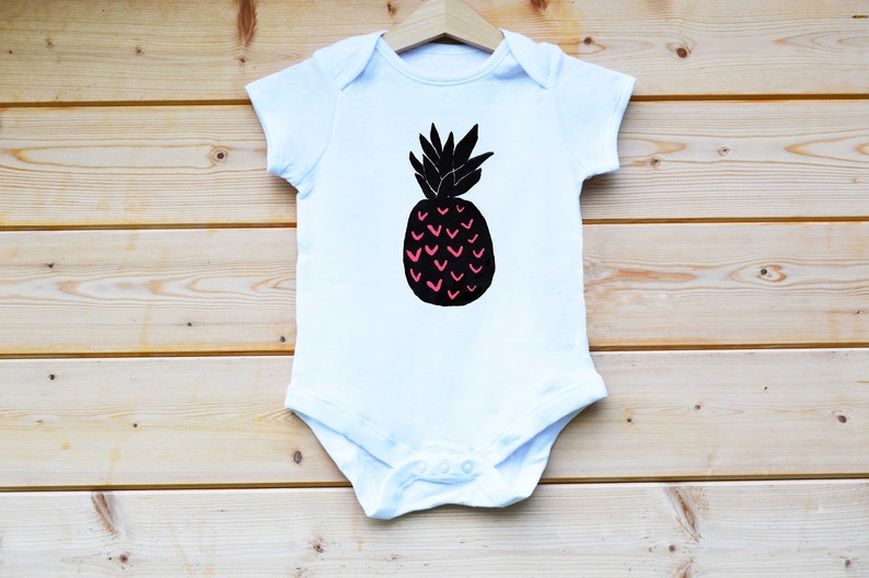 pineapple baby grow