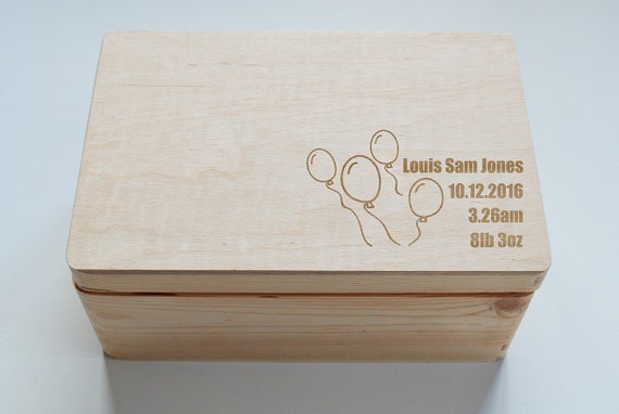 wooden baby box