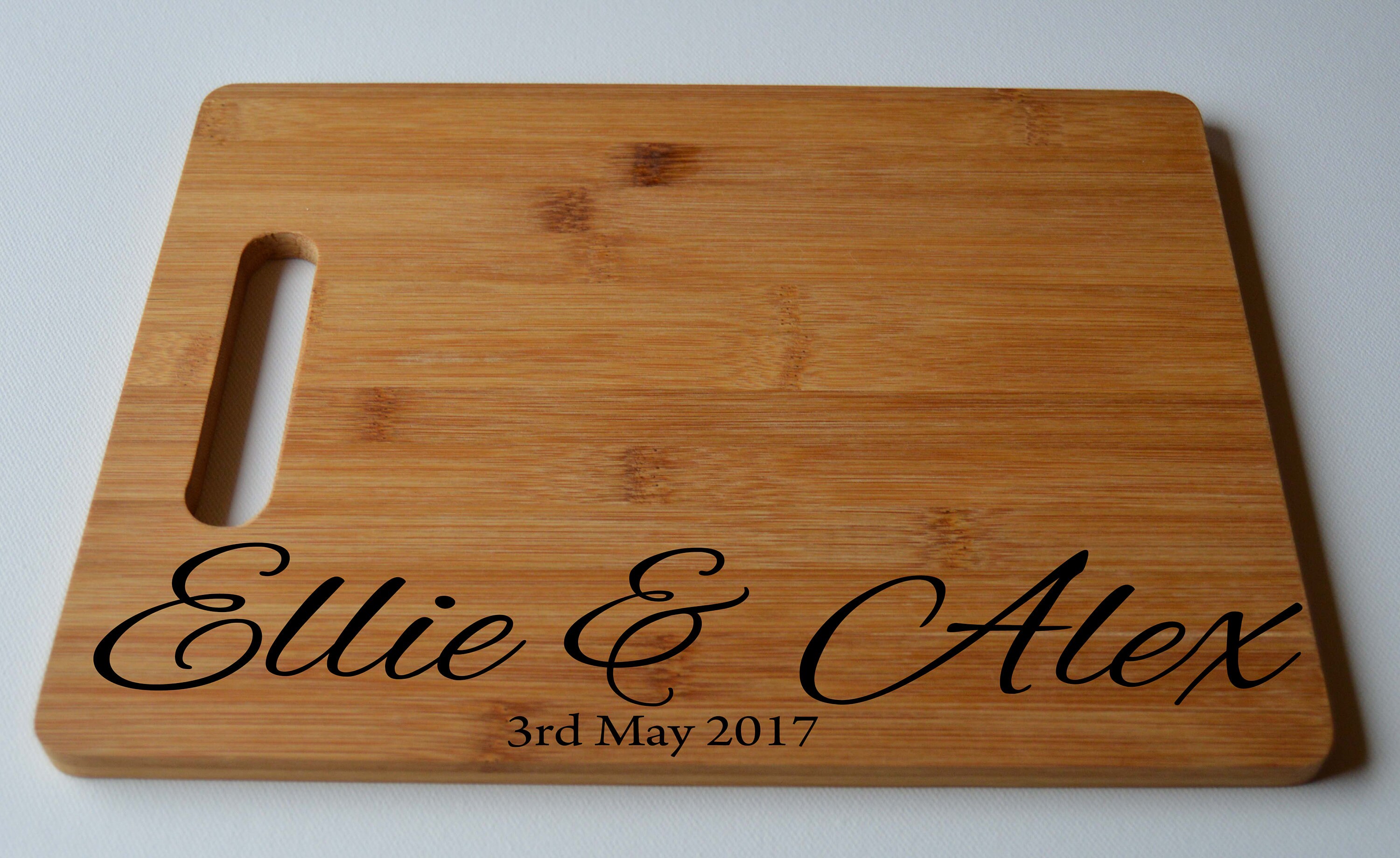 Chopping Board Personalised Wedding Gift Wood Chopping Board Etsy UK