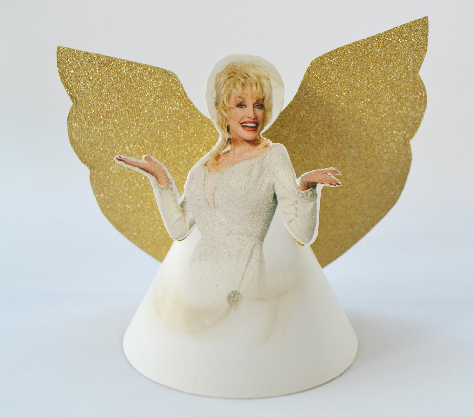 Dolly Parton Christmas Angel/Fairy/Tree Topper Decoration Etsy