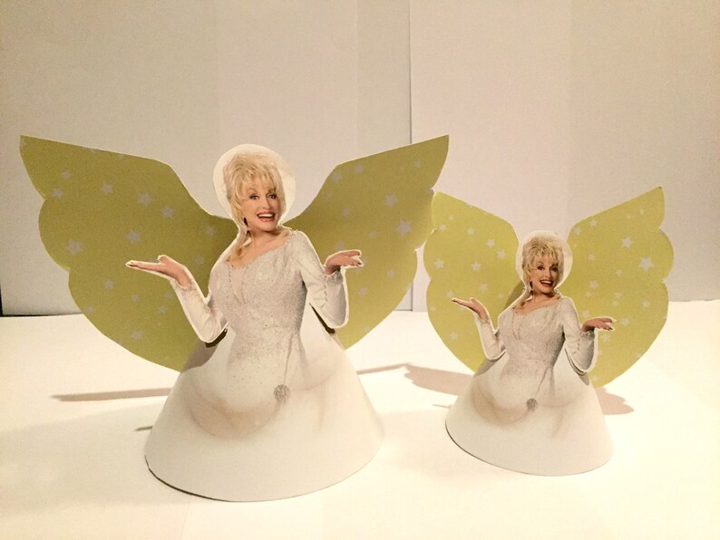 Dolly Parton Christmas Angel/Fairy/Tree Topper Decoration Etsy