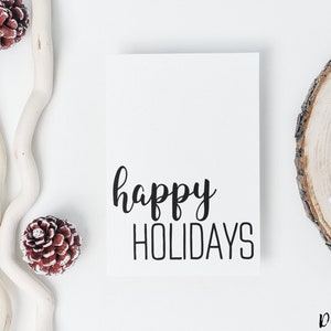 Carte imprimable Joyeuses fêtes ou enseigne - Téléchargement instantané DIY décoration de Noël ou accessoire photo NUMÉRIQUE