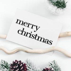 Joyeux Noël carte imprimable - téléchargement immédiat DIY numérique étiquette-cadeau ou enseigne pour cadeau de Noël
