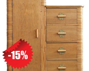 Rattan Dresser Etsy