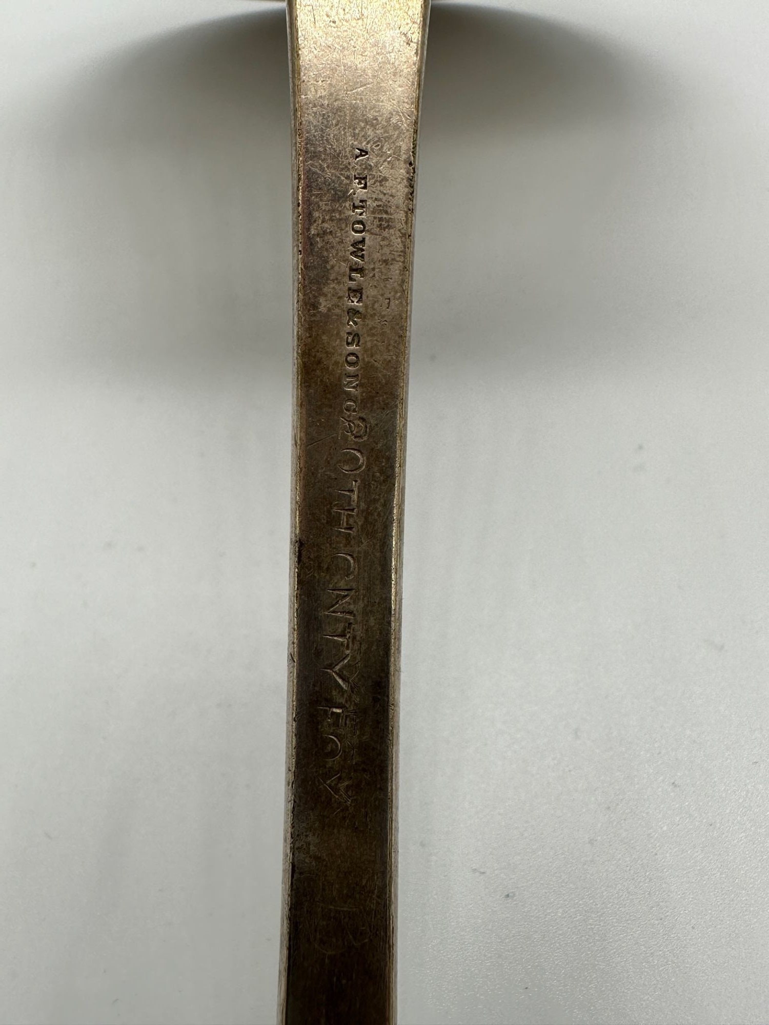 1889 Towle Mfg. Co Shell II Pattern Large Soup Ladle Mono - Etsy