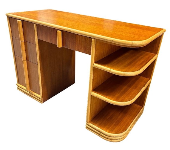 Rattan 2024 writing desk
