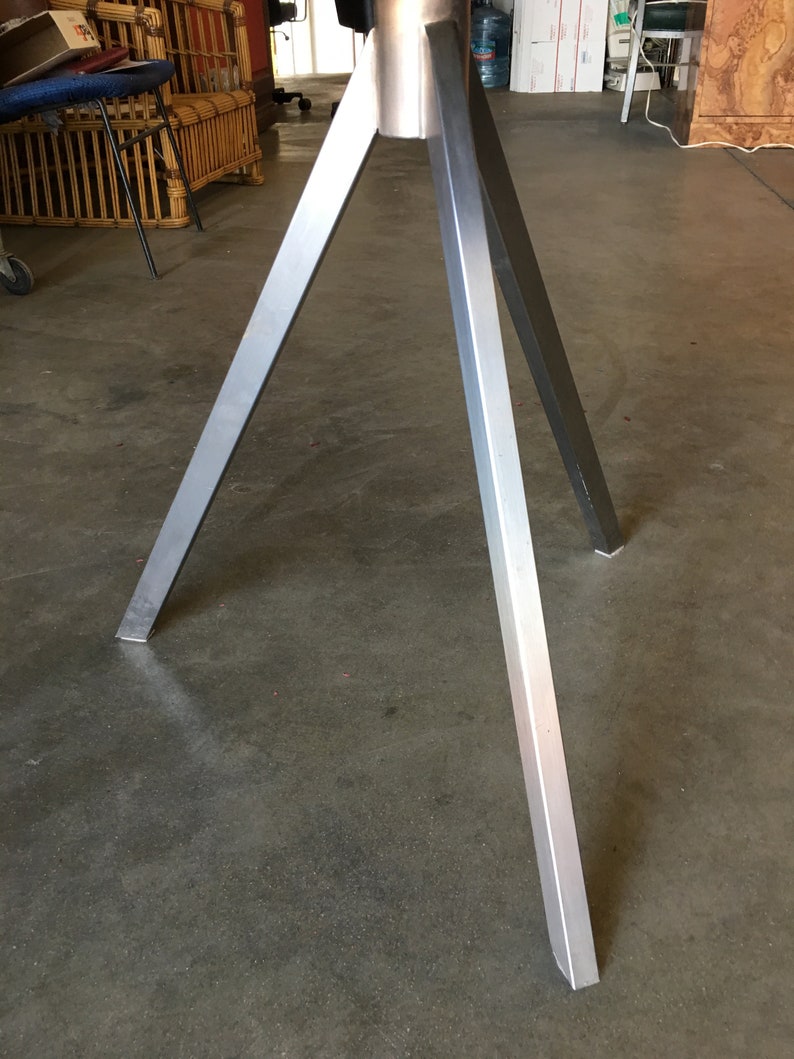 Small Tripod Leg Side Table with Round Knife Edge Top image 3