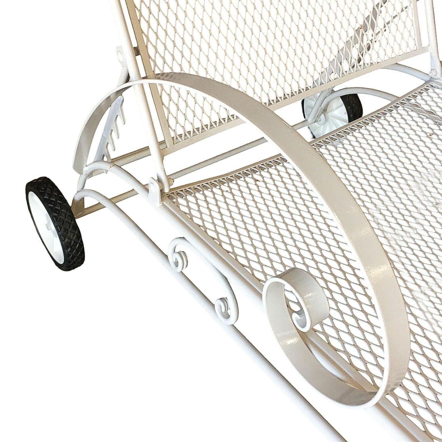 iron patio chaise lounge