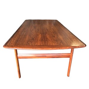 Swedish Mid Century Rosewood Coffee Table by Folke Ohlsson image 5