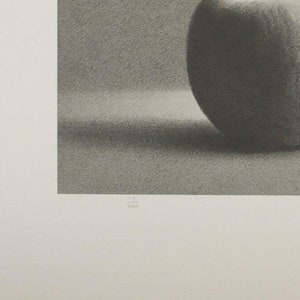 Martha Alf Apple Still Life Lithograph Print Limited Edition 230 of 250 Signed image 4