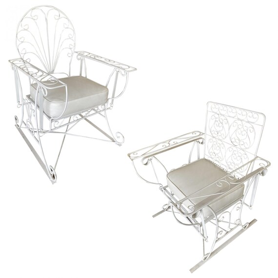 Iron 2024 wire chair