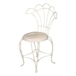 Mathieu Mategot Inspired French Wrought Iron Fan Back Patio Chairs, Set of Four image 2