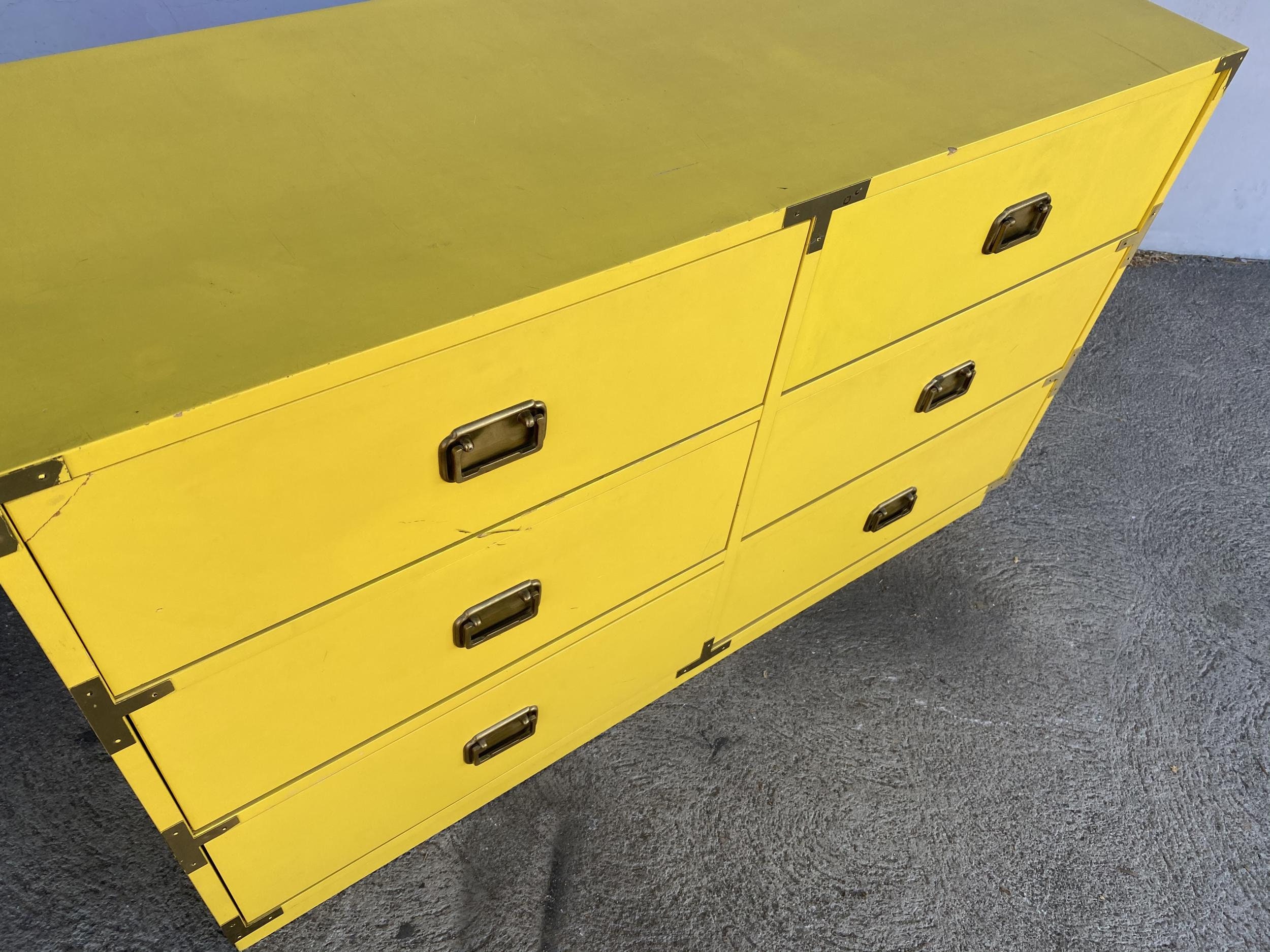 Ikea 2024 yellow dresser