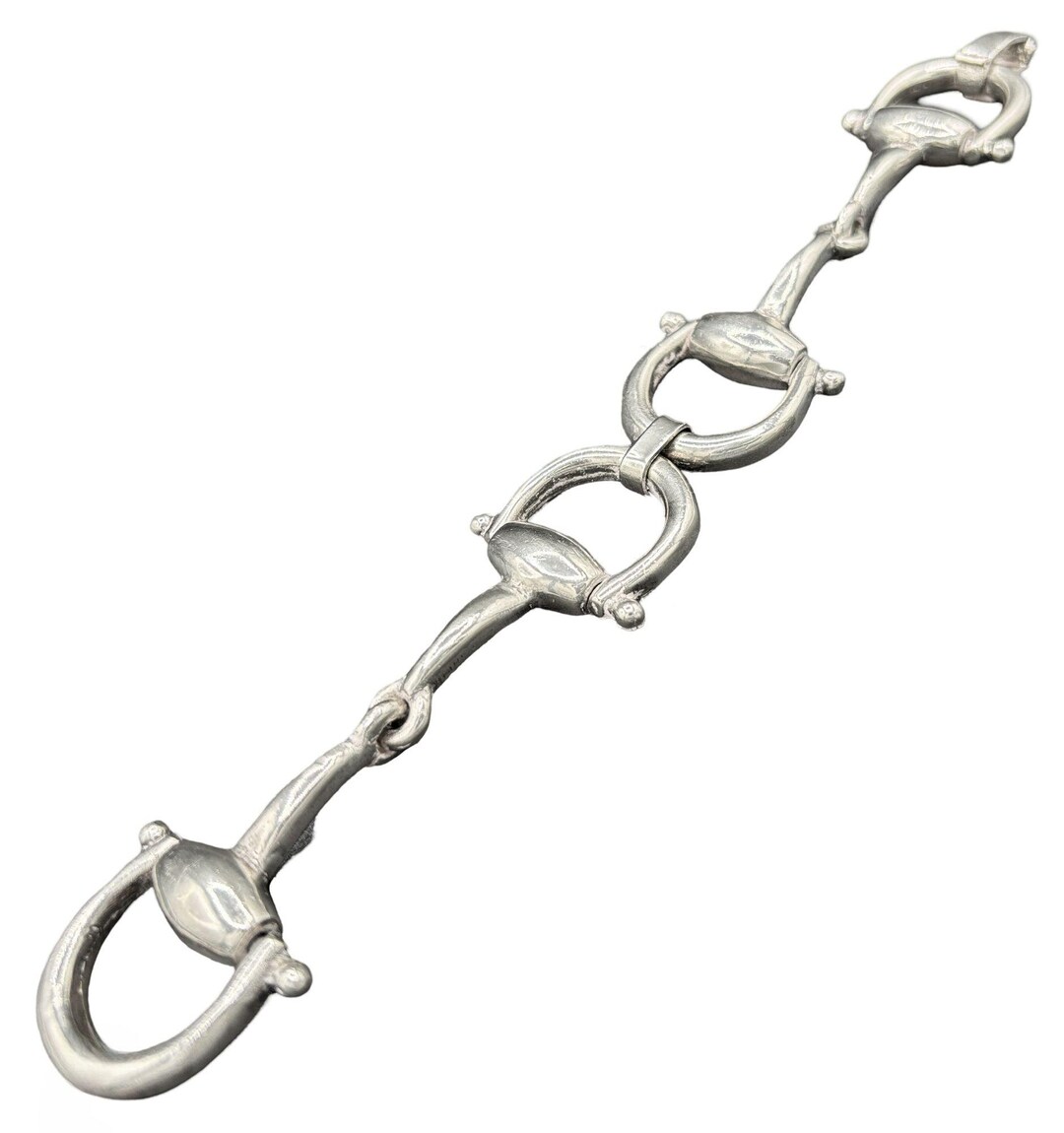 1960's Gucci Horsebit Silver Bracelet by Antonio Fallici - Etsy