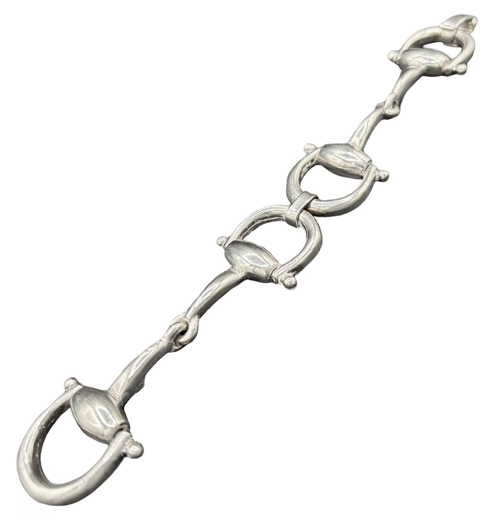 1960's Gucci Horsebit Silver Bracelet by Antonio Fallici - Etsy