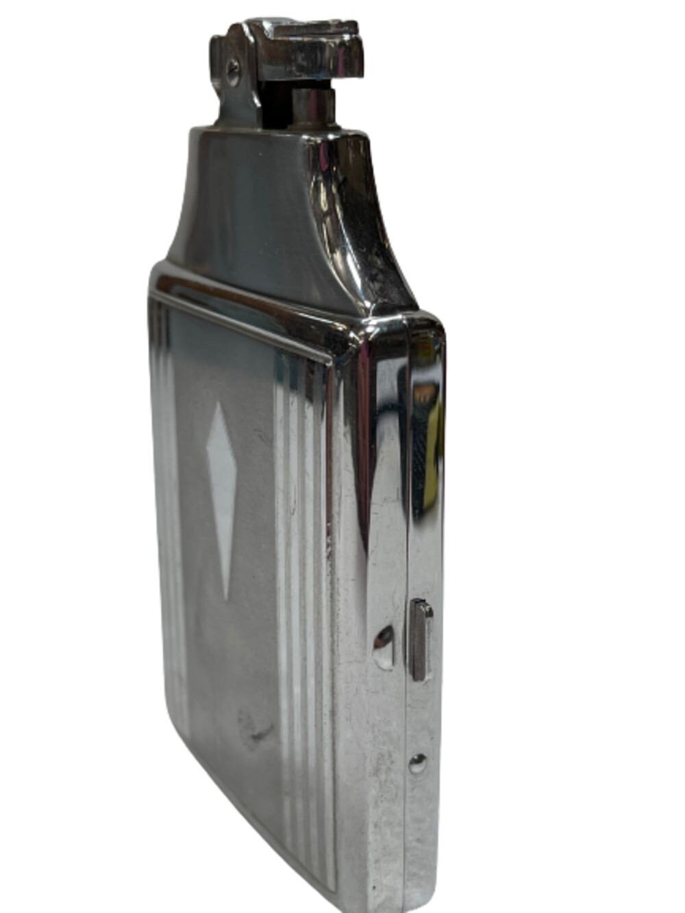 Art Deco Ronson Mastercase Cigarette Lighter Case Combo With Original