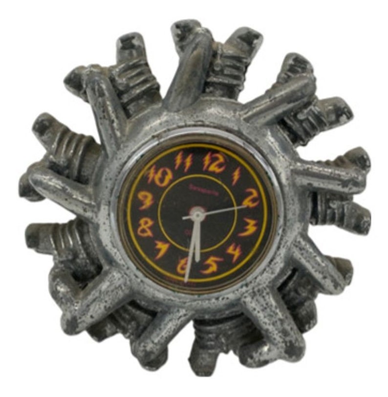 Sarsaparilla Designs Art Deco Revival Radial Airplane Engine Alarm Clock image 1