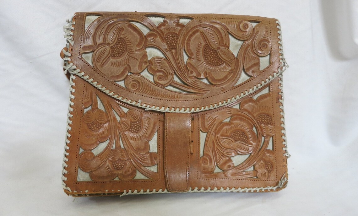 mexican hand tooled leather handbags