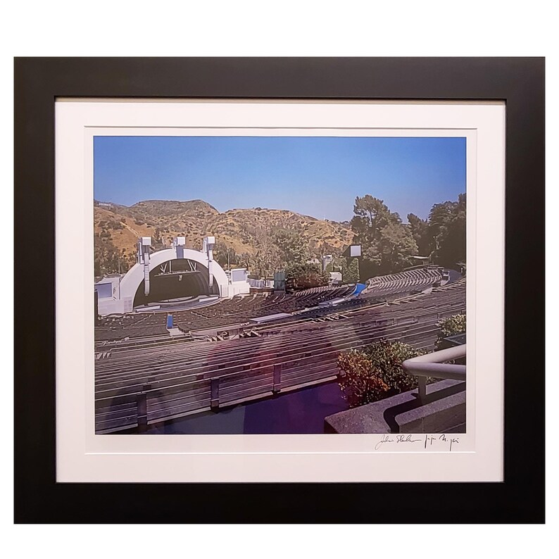 Hollywood Bowl Color Chromogenic Photographic Print by Julius Shulman, Signed image 1