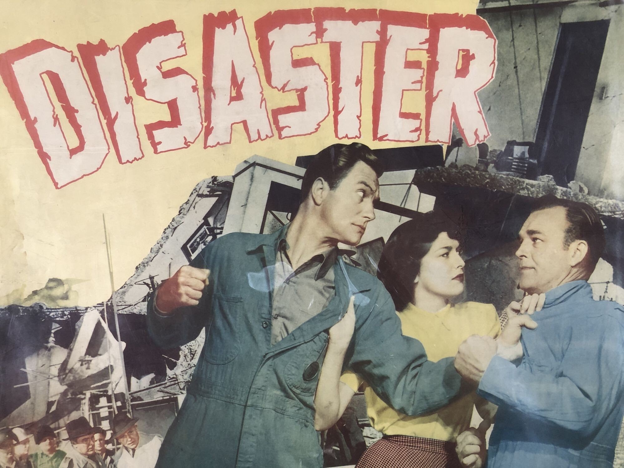 Original 1948 Disaster Movie Poster Paramount Studio - Etsy