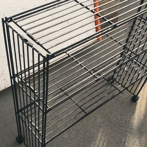 Mid-Century Iron Rod Bookshelf image 8