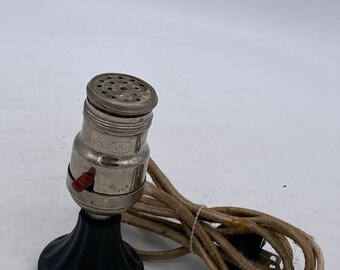 antique electric cigarette lighter Pre-War Electric Lamp Base Lighter, Circa 1930