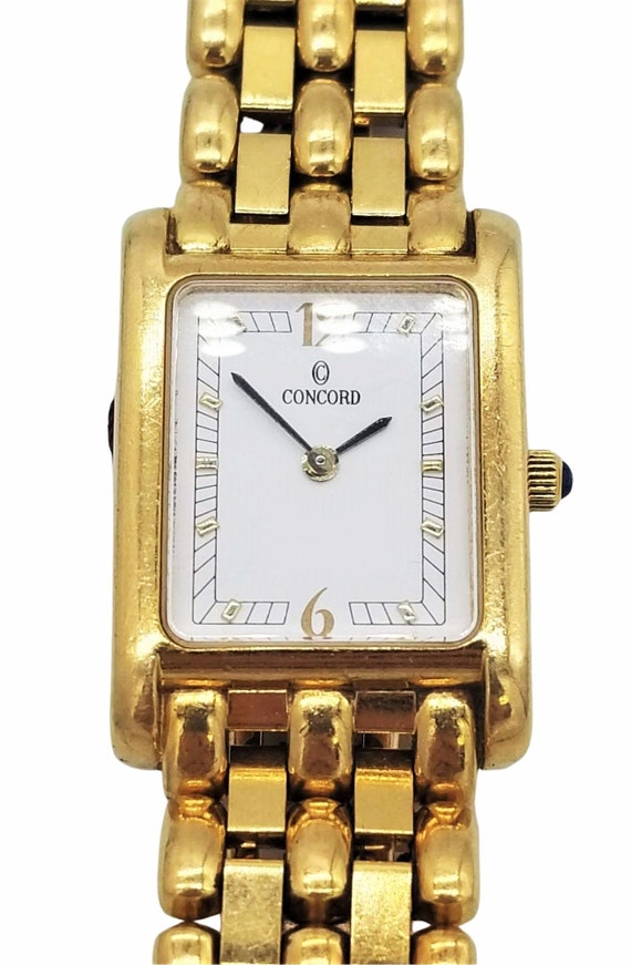 Concord Venetto 18K Gold Women's Wristwatch w/ Cer