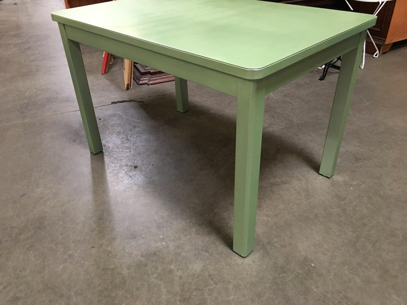 Mid Century Steelcase Tanker Dining Table and Chairs Set Etsy