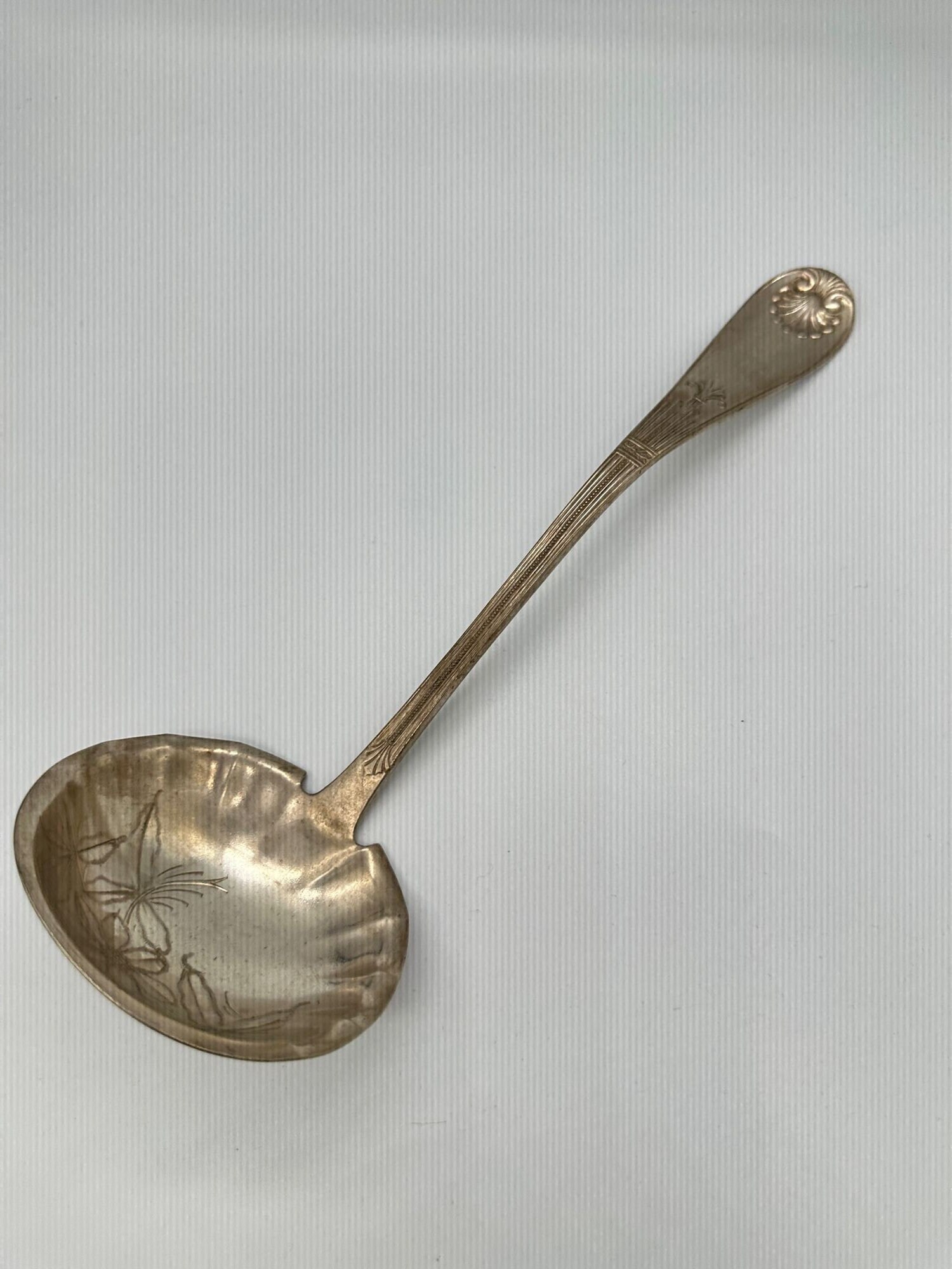 1889 Towle Mfg. Co Shell II Pattern Large Soup Ladle Mono - Etsy