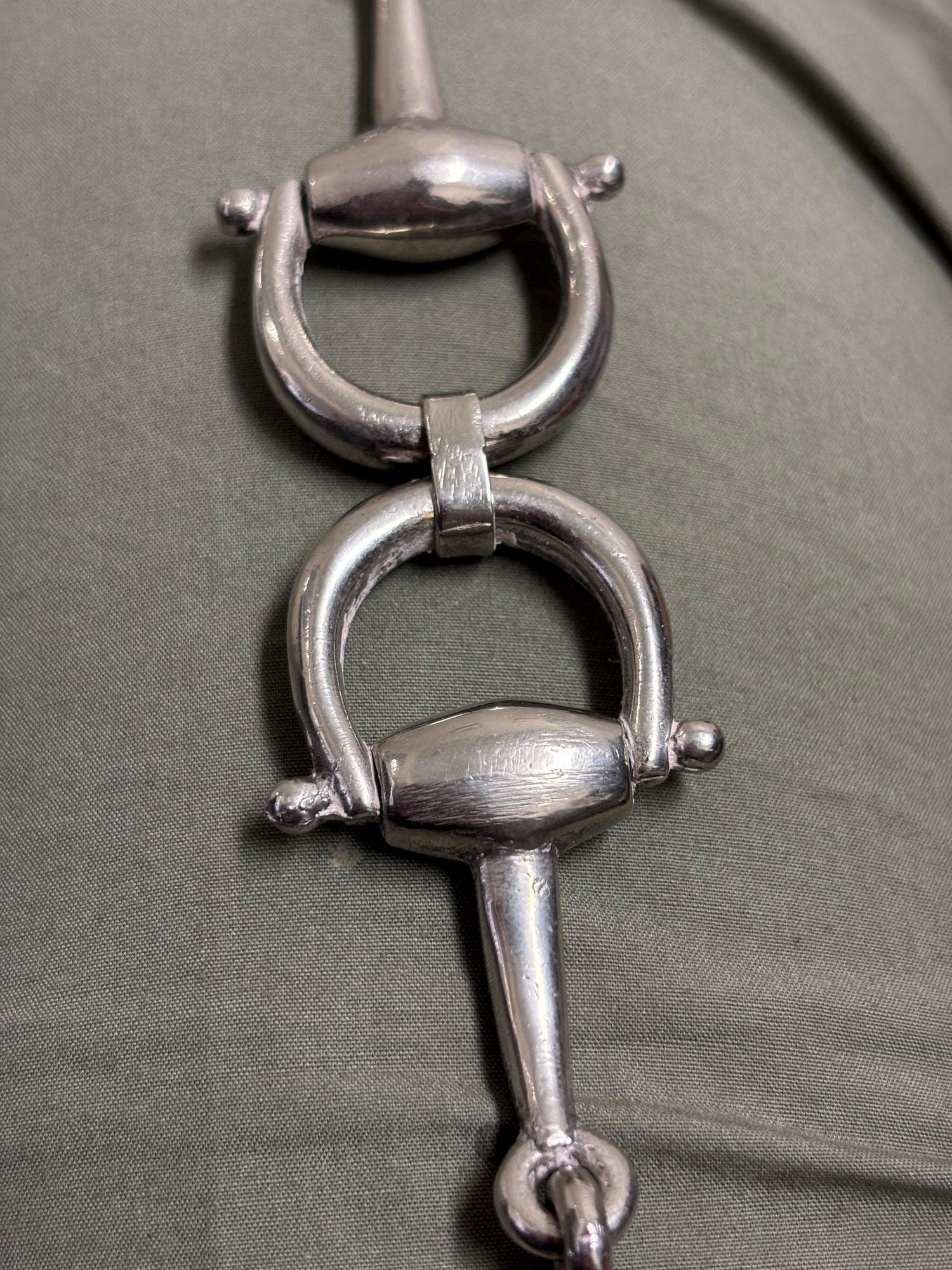 1960's Gucci Horsebit Silver Bracelet by Antonio Fallici - Etsy