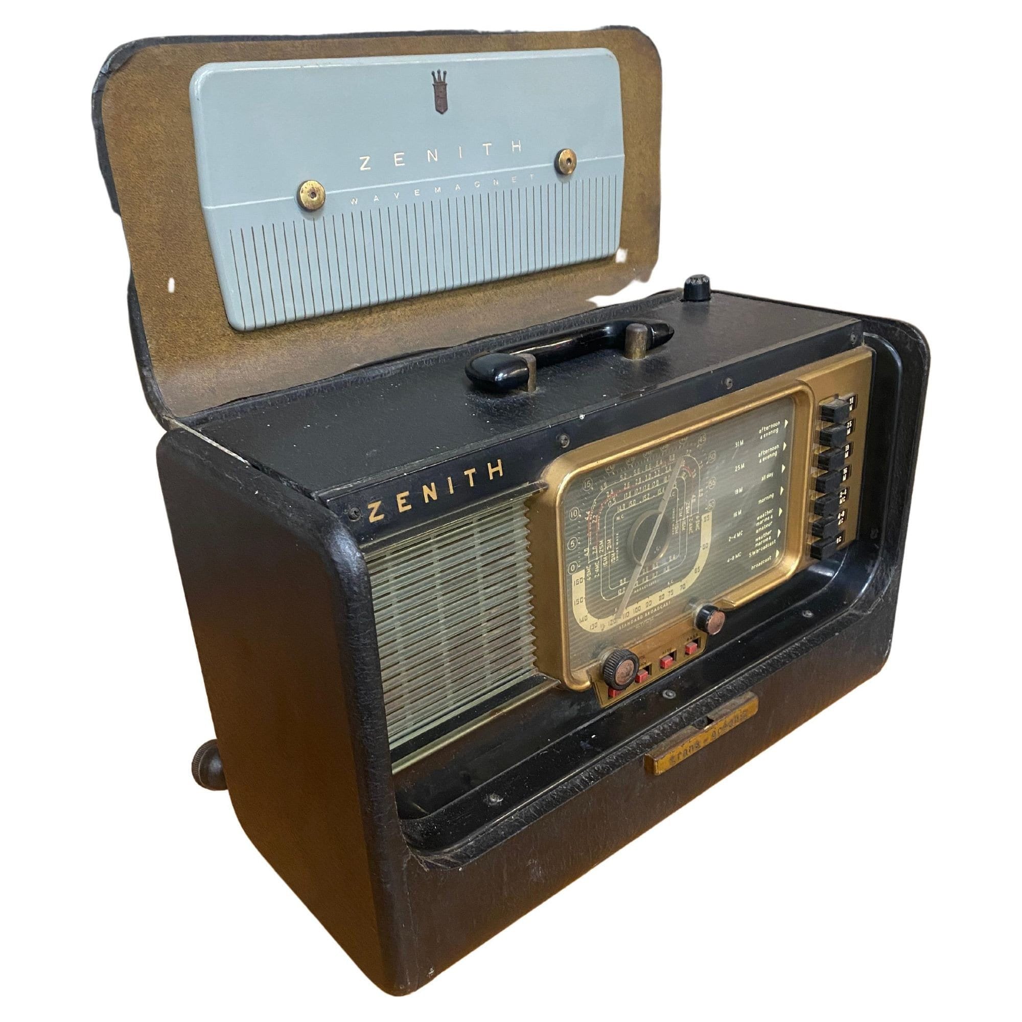 Zenith Transoceanic Model 5H40 Tube Radio chicago Radio Lab , 1951 Etsy