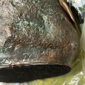 Bronze Mermaid Siren Statue on Beach Rock by James Siebert image 10