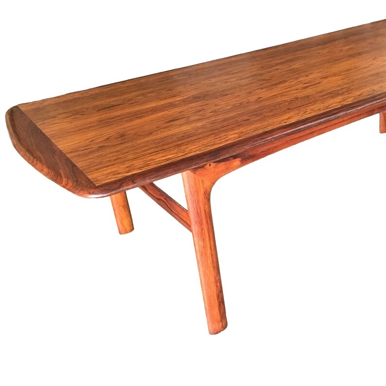 Swedish Mid Century Rosewood Coffee Table by Folke Ohlsson image 7
