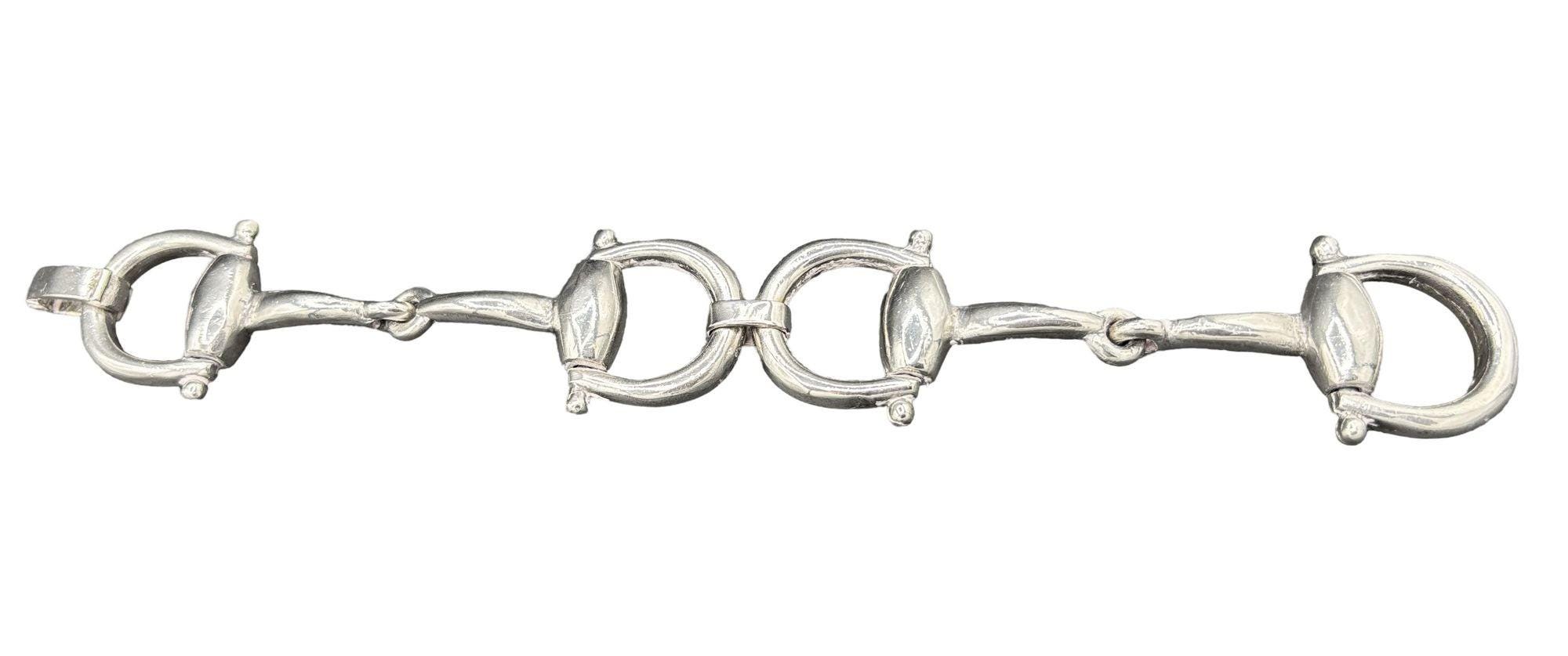 1960's Gucci Horsebit Silver Bracelet by Antonio Fallici - Etsy