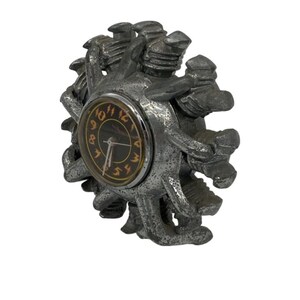 Sarsaparilla Designs Art Deco Revival Radial Airplane Engine Alarm Clock image 2