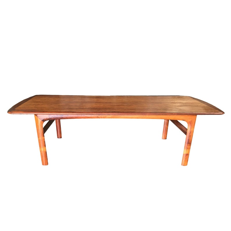 Swedish Mid Century Rosewood Coffee Table by Folke Ohlsson image 2